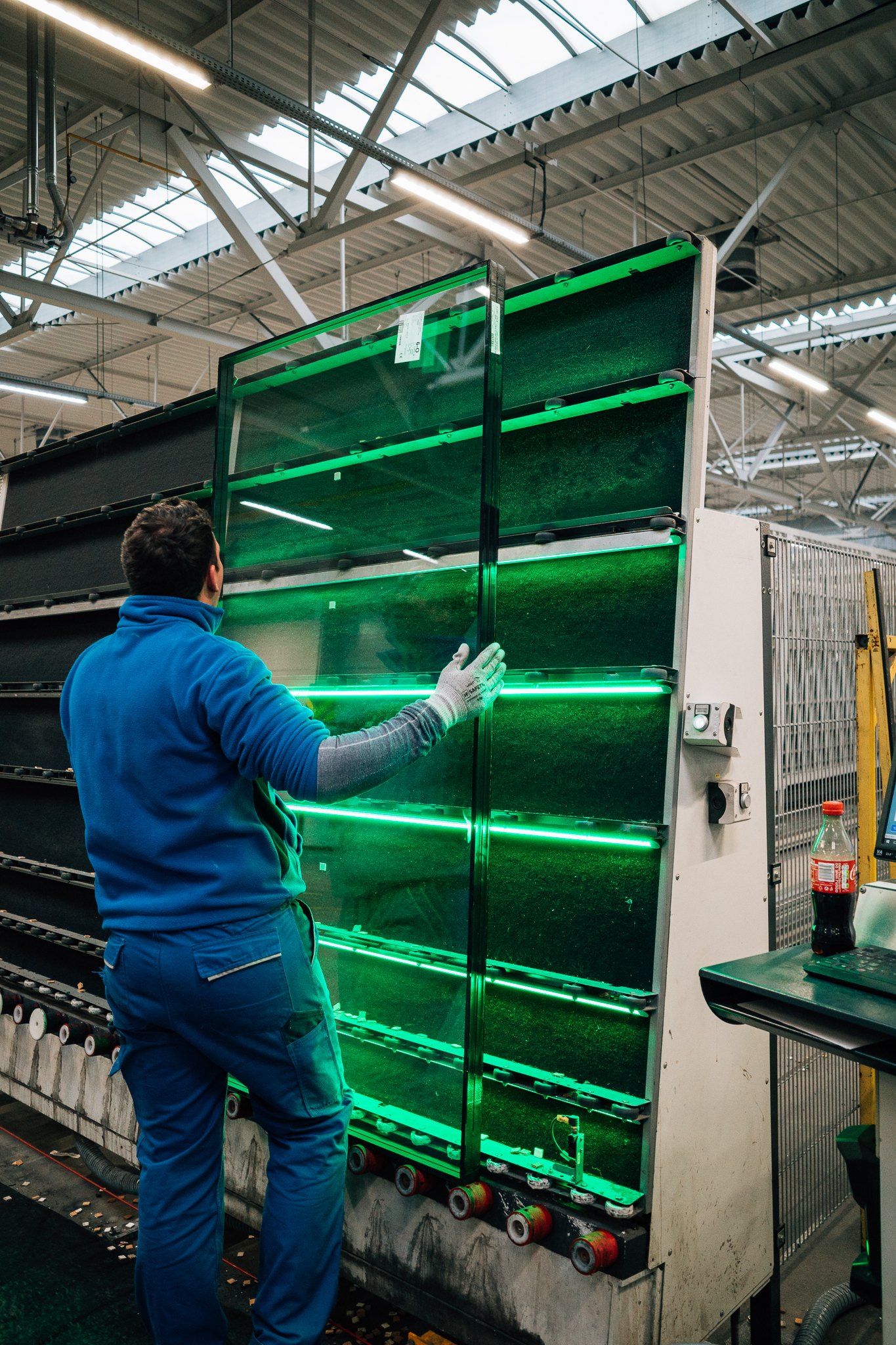 Glass processing and quality control at FENEDO